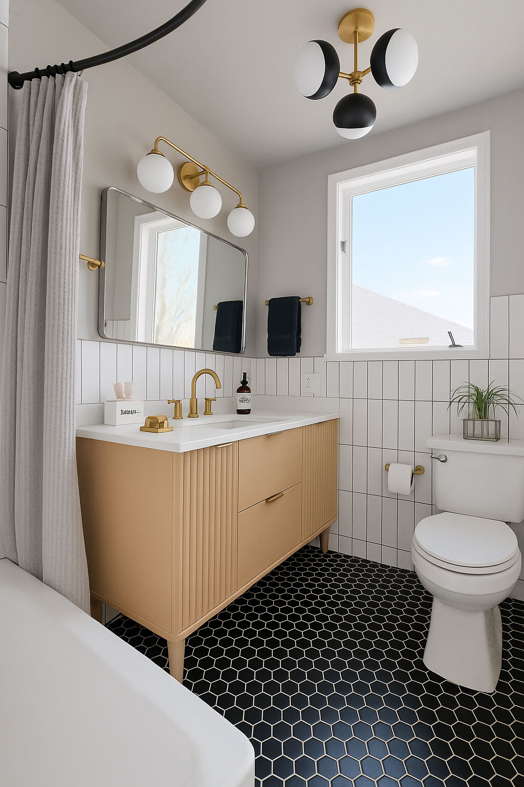 Prime Structure team finishing a custom home interior